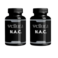 2 Frascos de NAC Wellura 600mg