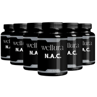 6 Frascos de NAC Wellura 600mg